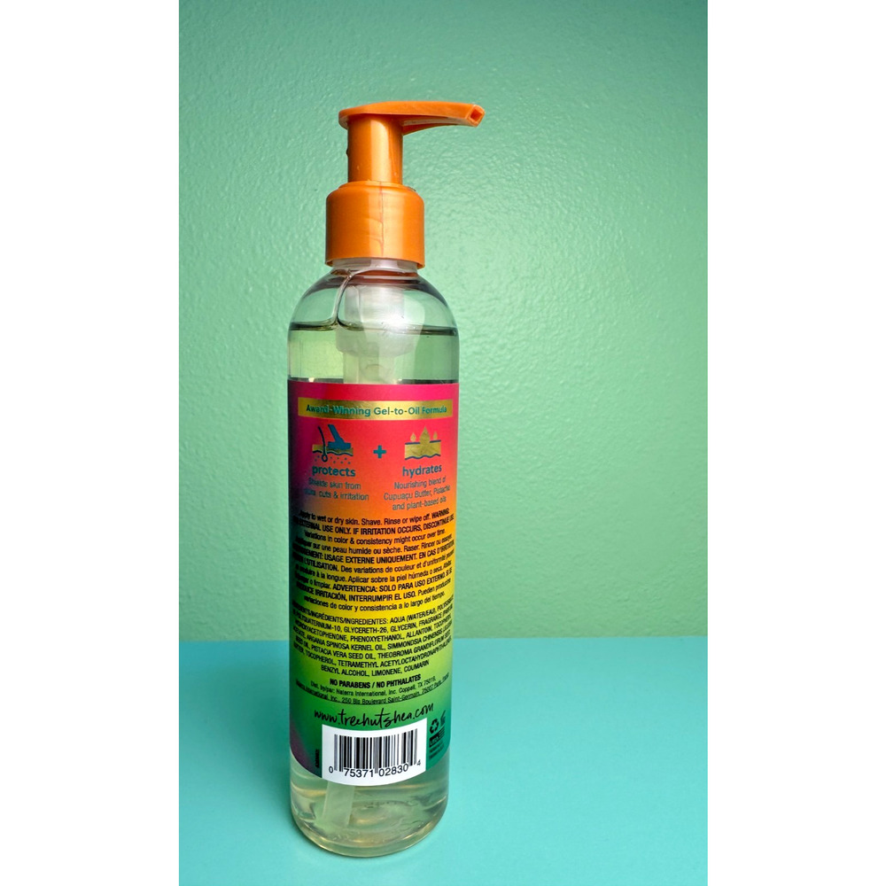Tree Hut Bare Tropic Glow Moisturizing Shave Oil 7.7 oz Cupuacu Butter Pistachio - Picture 2 of 2